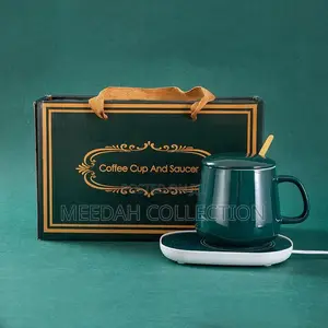 Electric Heating Pad With Mug And Teaspoon