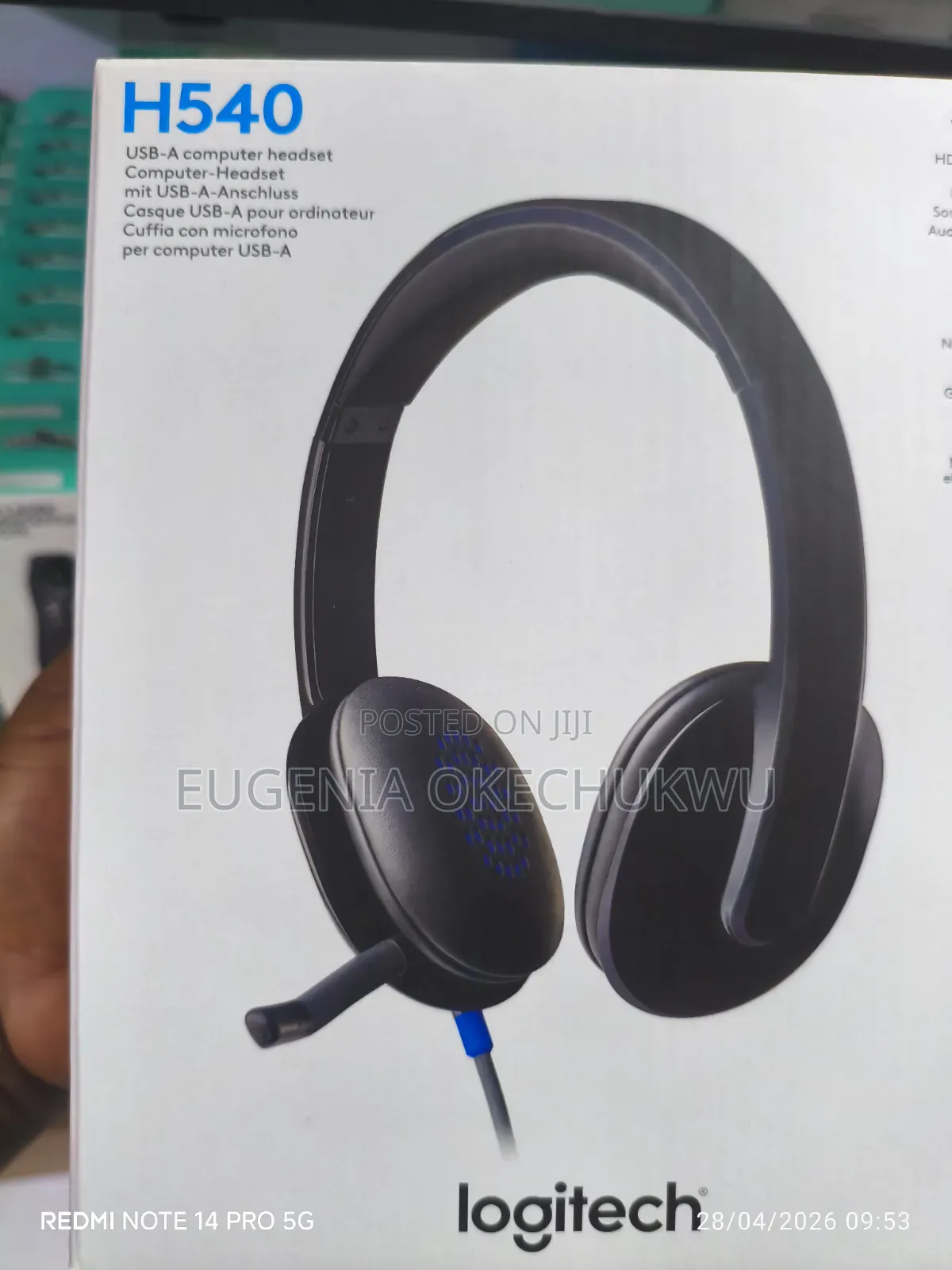 Logitech Headphones H540