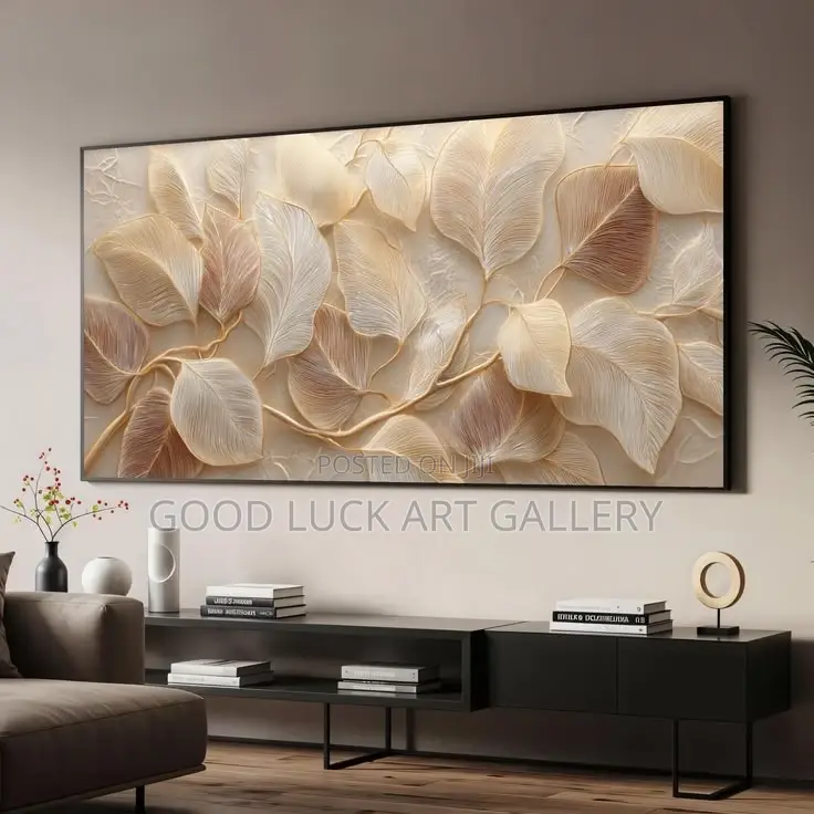 Abstract Floral Canvas Wall Art