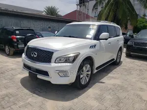 Infiniti QX80 2016 White