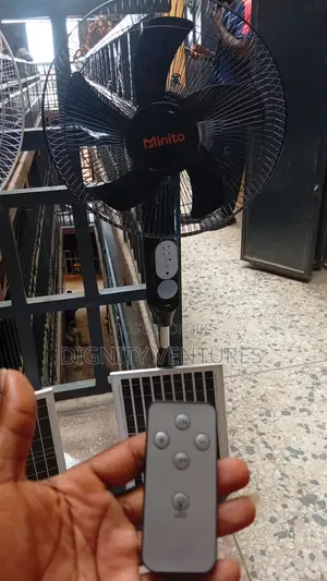 Solar Fan With Remote Control