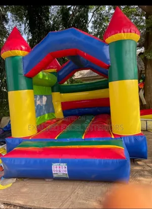 Colourful Castle Inflatable Bouncy House