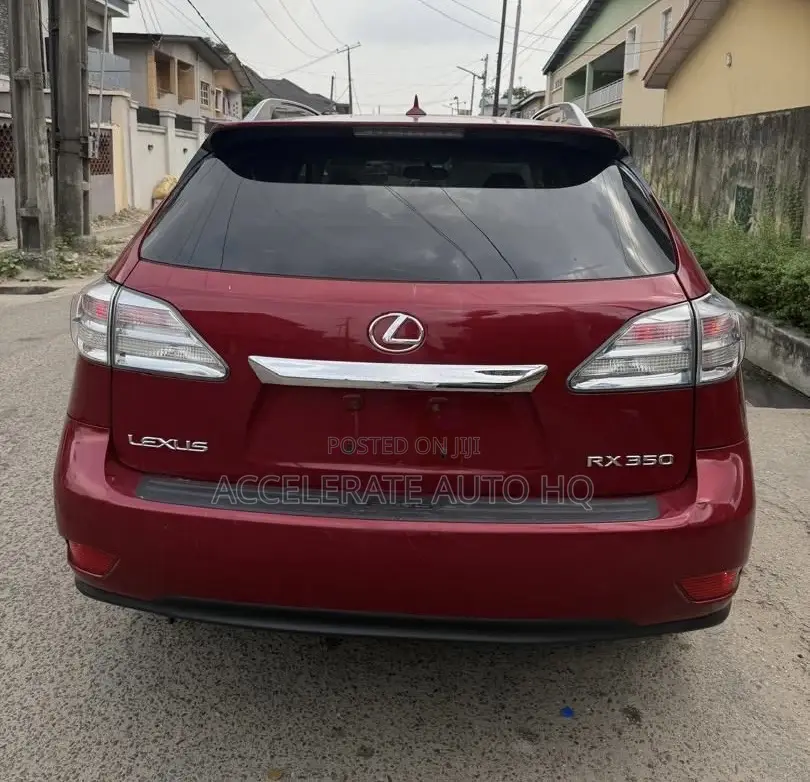 Lexus RX 350 2010 Red