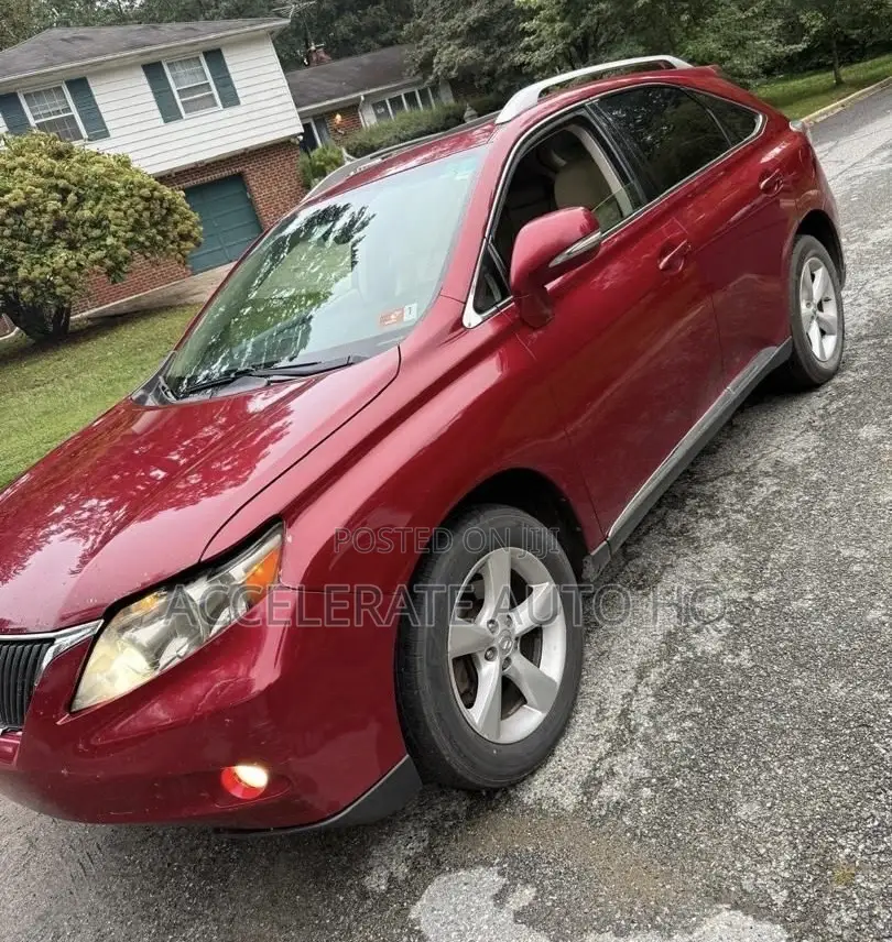 Lexus RX 350 2010 Red