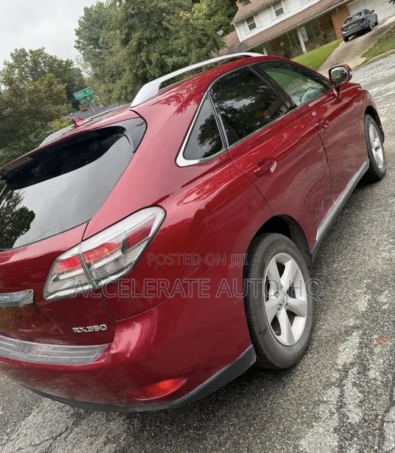 Lexus RX 350 2010 Red