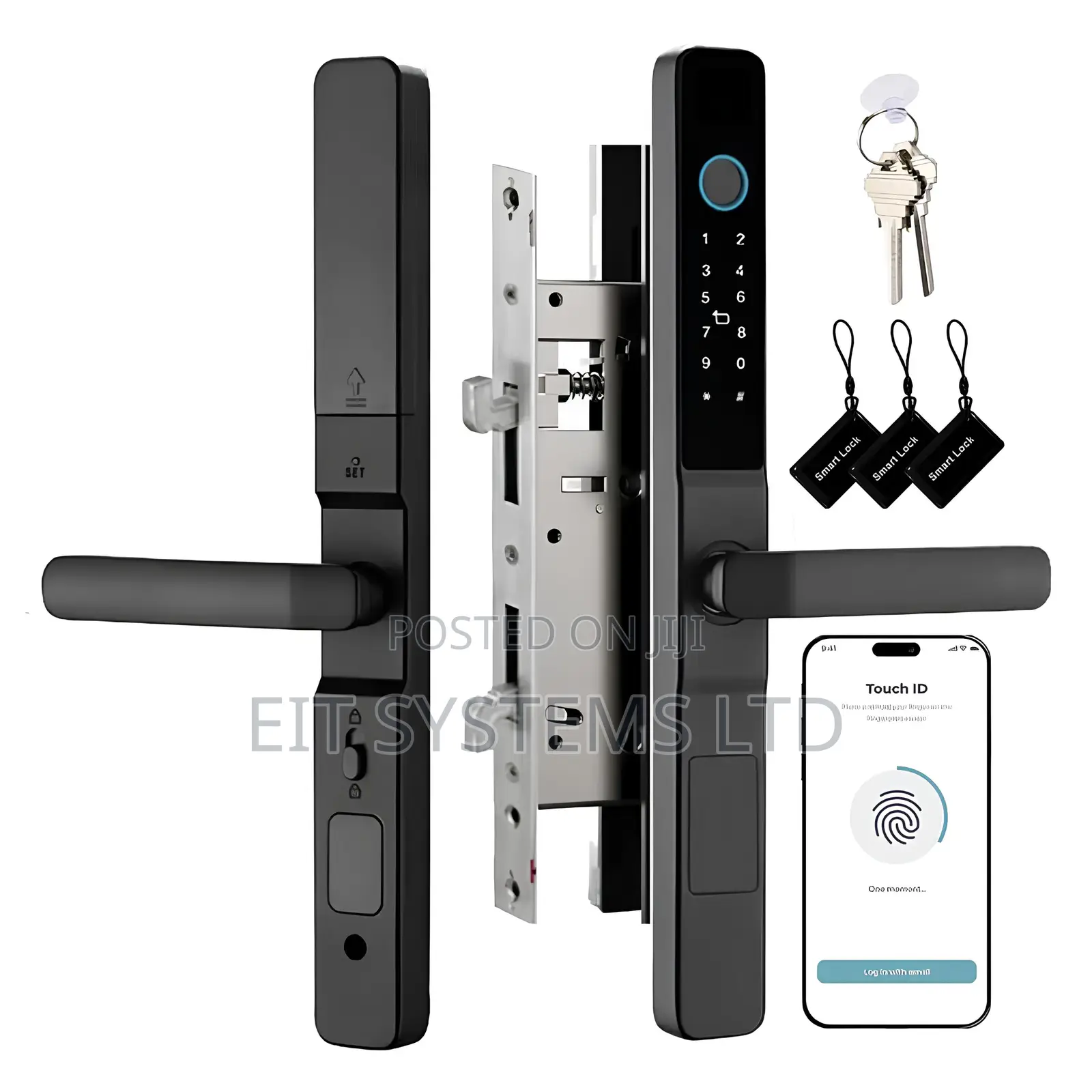 Fingerprint Lock For Aluminum Doors