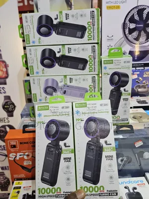 Bavin Ac Chilling Turbo Hand Fan With 10000rpm