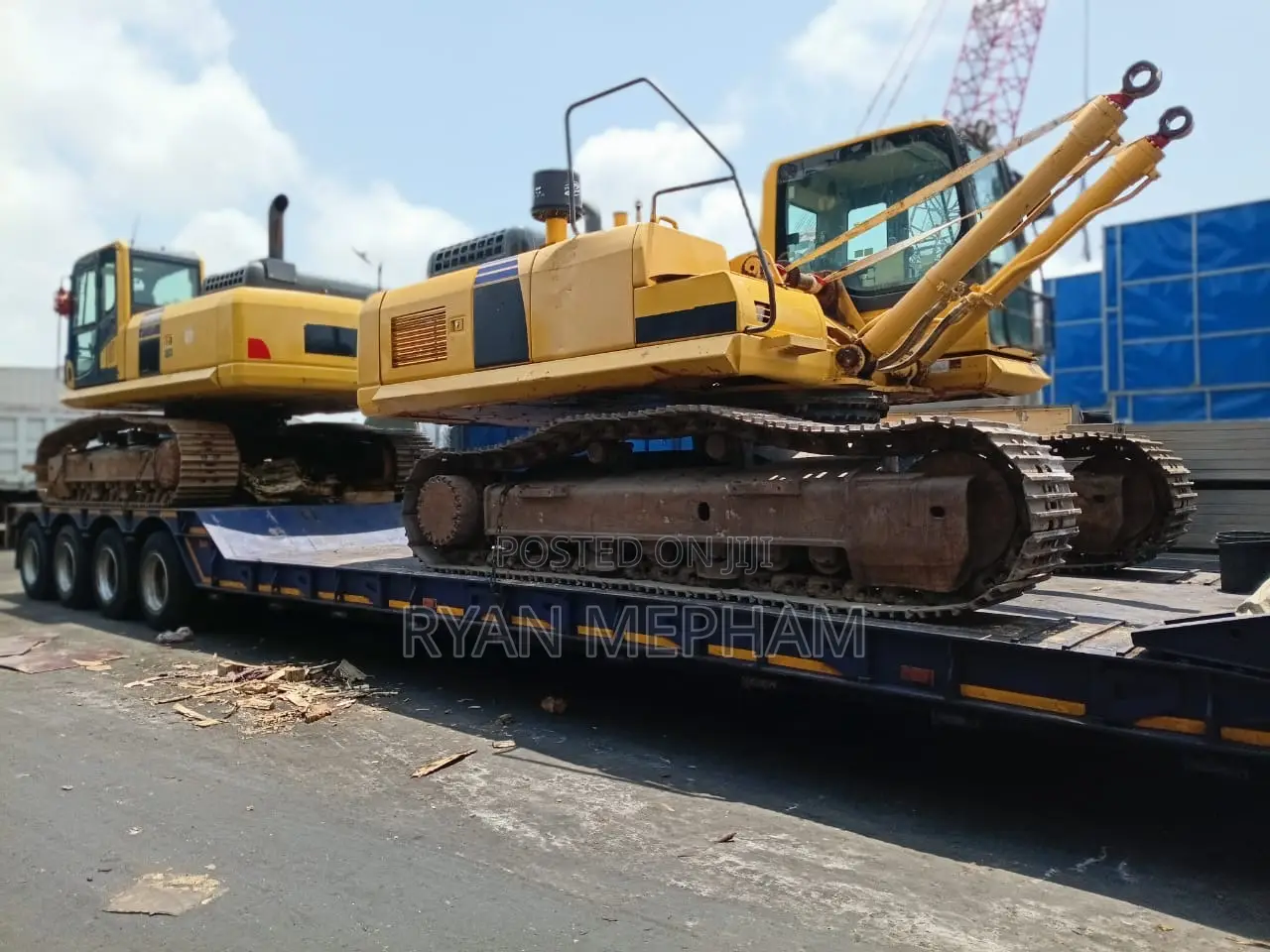 120ton Lowbed Available for Hire