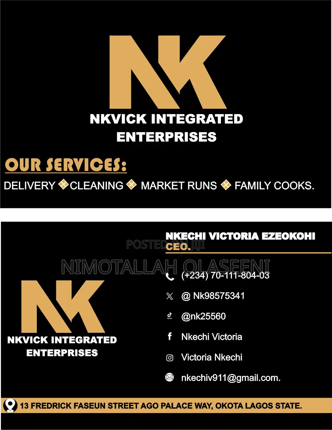 Fast Flyer, Complimentary Card Logo Specialist