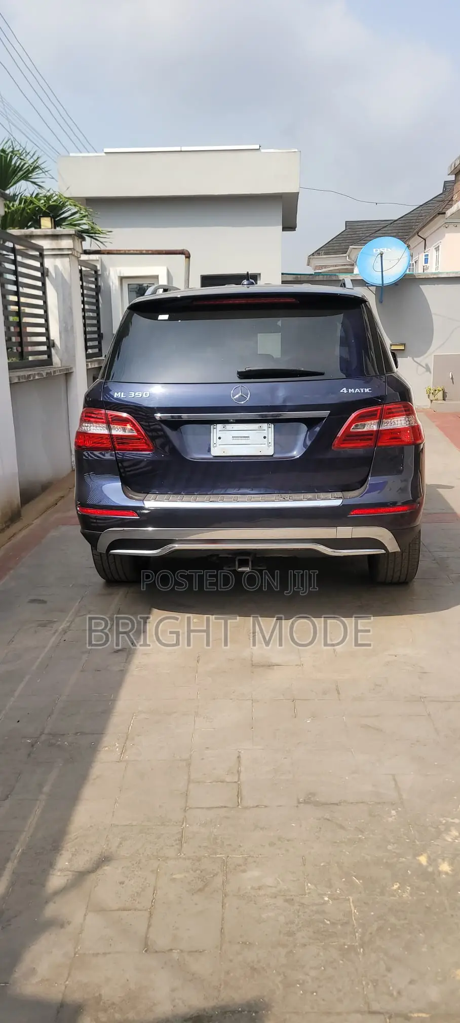 Mercedes-Benz M Class ML 350 4Matic 2012 Blue