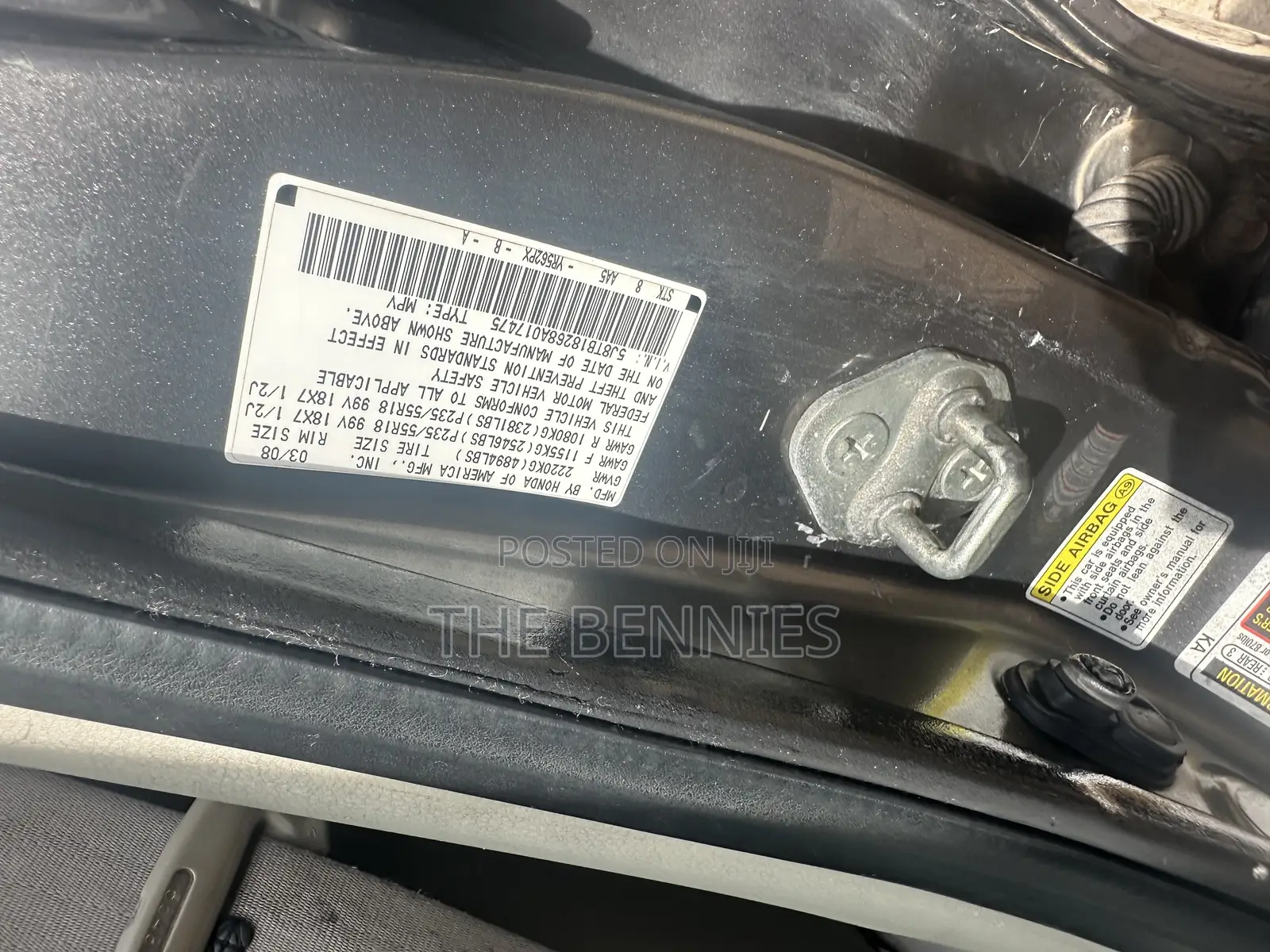 Acura RDX Automatic 2008 Gray
