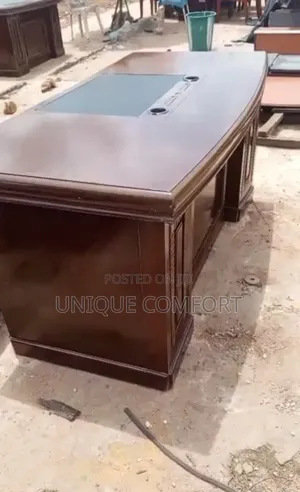 Imported Executive Office Table With Drawer and Extension