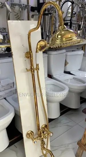 Lluxury Royal Gold Shower Sets