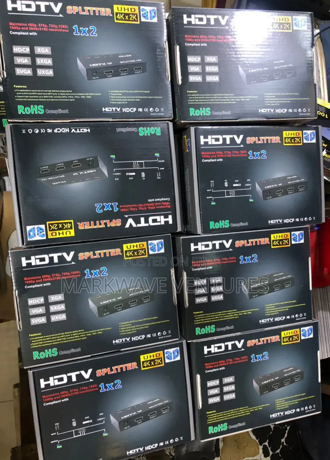 2 Port Hdmi Splitter