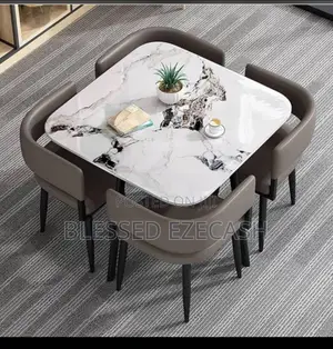 Original Quality Marble Dining Table by 4chair