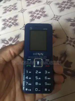 New Mobile Phone Blue