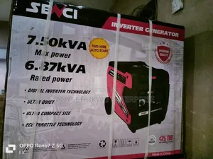 Senci Invater Soundproof Generator 7.Kva