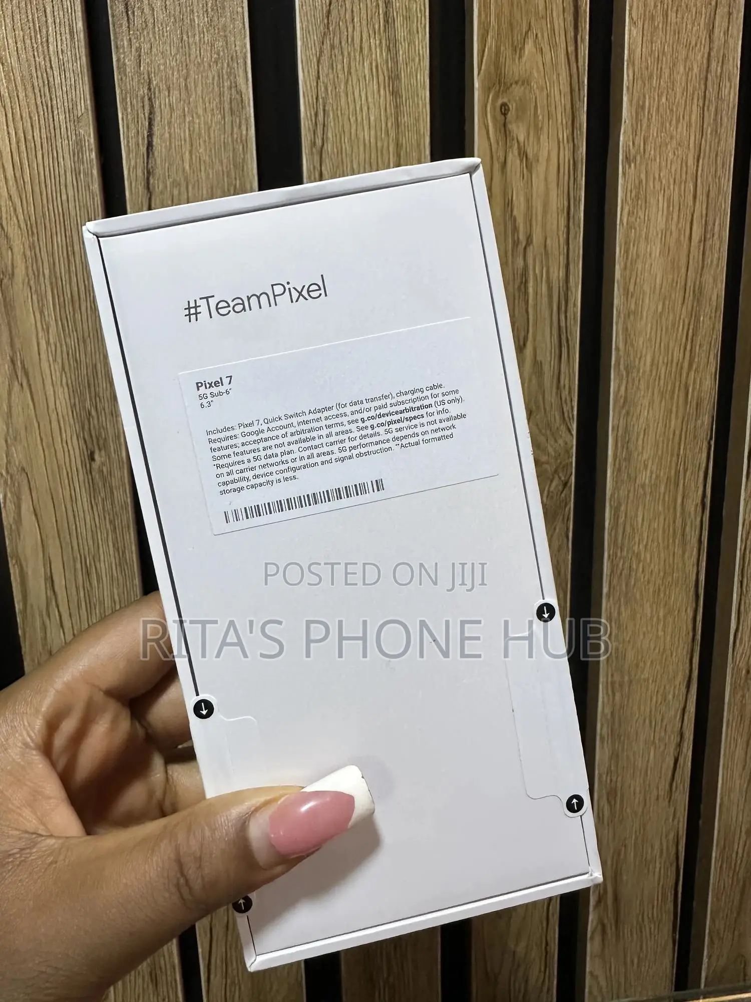 New Google Pixel 7 128 GB Black