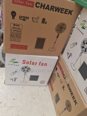 Solar Standing Fan