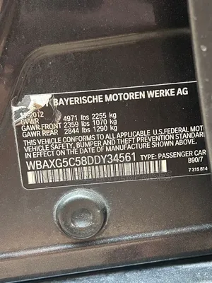 BMW 528i 2013 Black