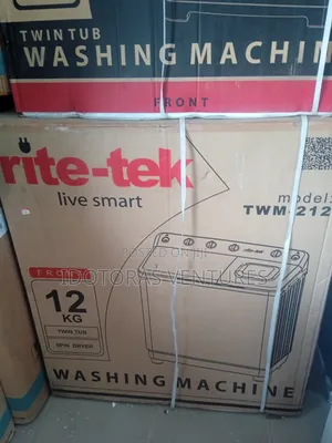 Rite-Tek 12kg Twin Tub Washing Machine