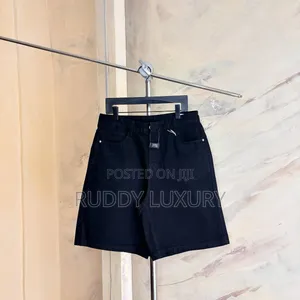 Minimal Navy Mini Shorts