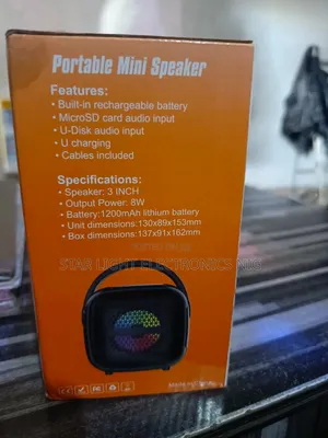 Portable Speaker and Mic