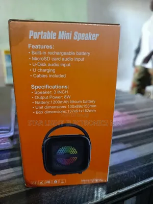 Portable Speaker and Mic