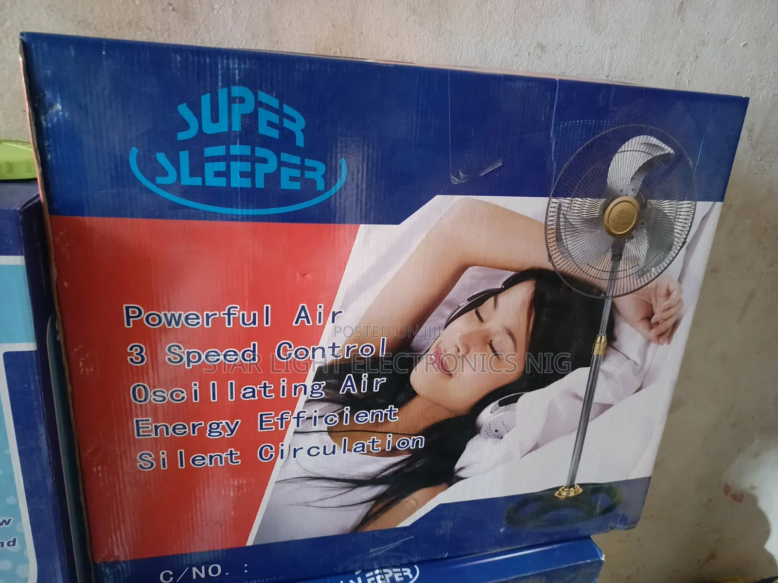 Stand Fan Super Sleeper 18 Inches