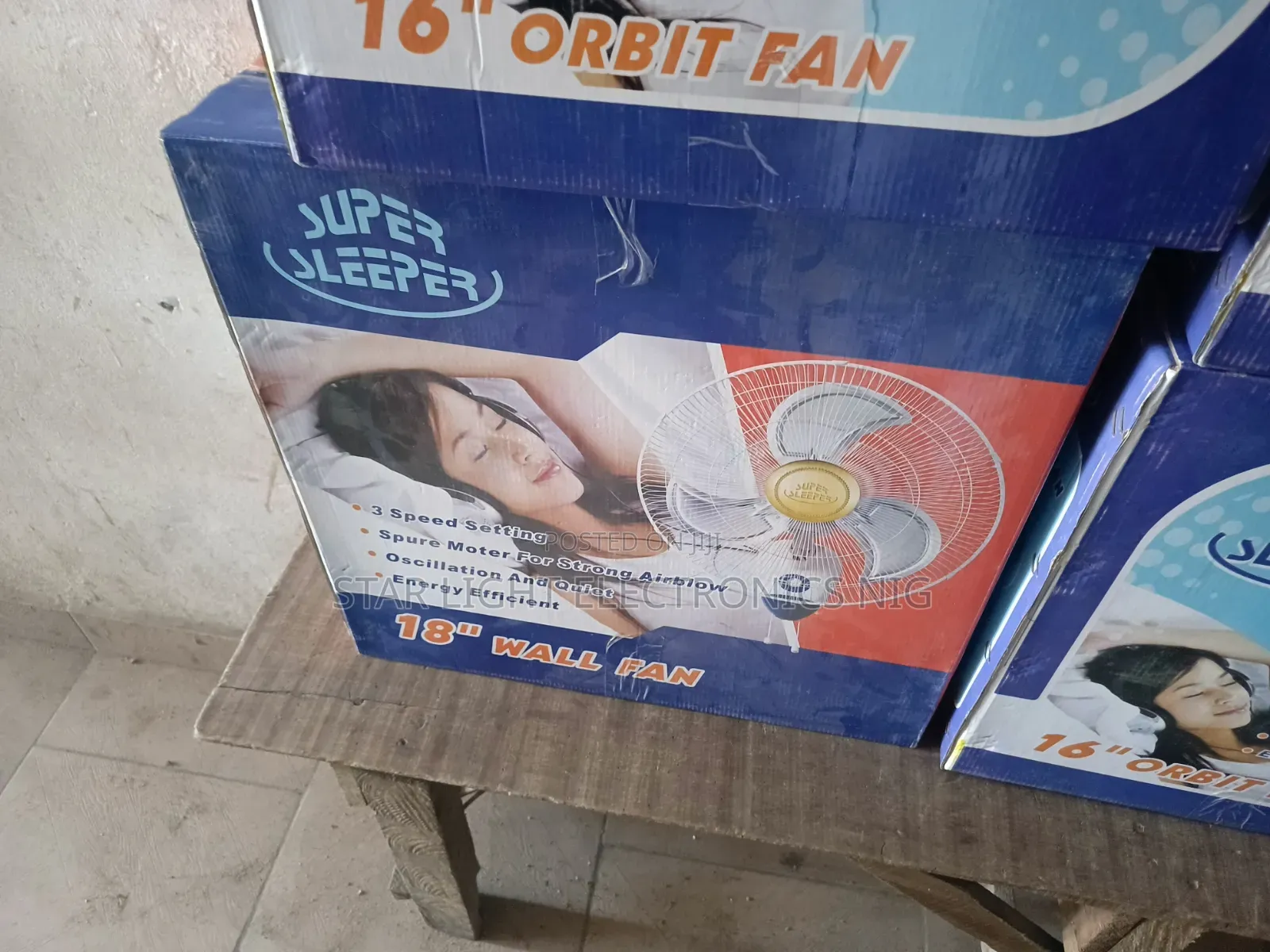 Stand Fan Super Sleeper 18 Inches