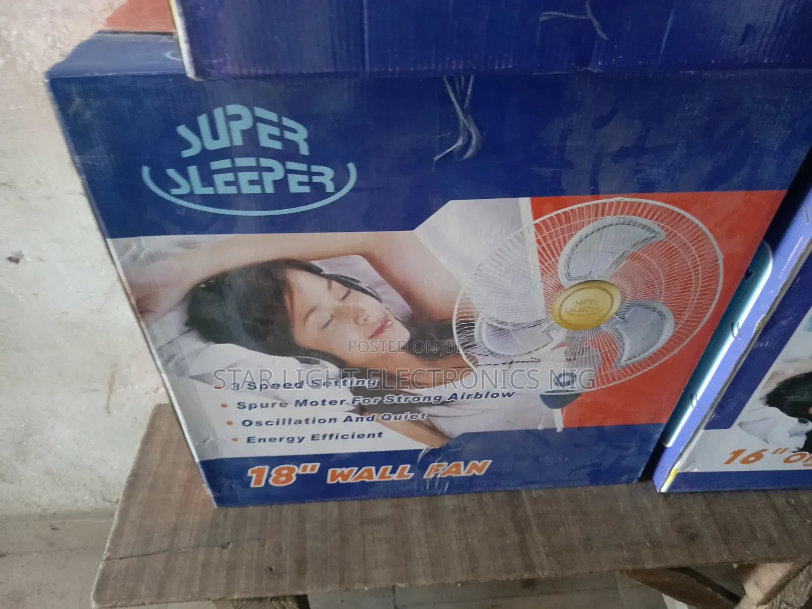Stand Fan Super Sleeper 18 Inches