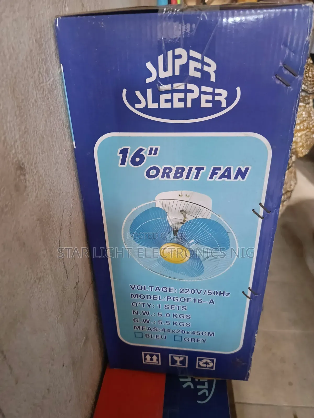 16 Inches Orbit Fan Sleeper