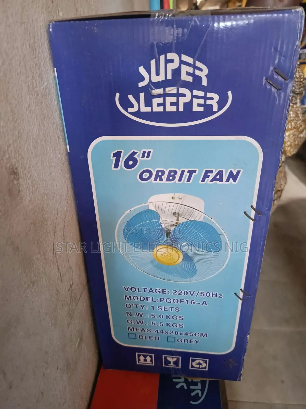 16 Inches Orbit Fan Sleeper