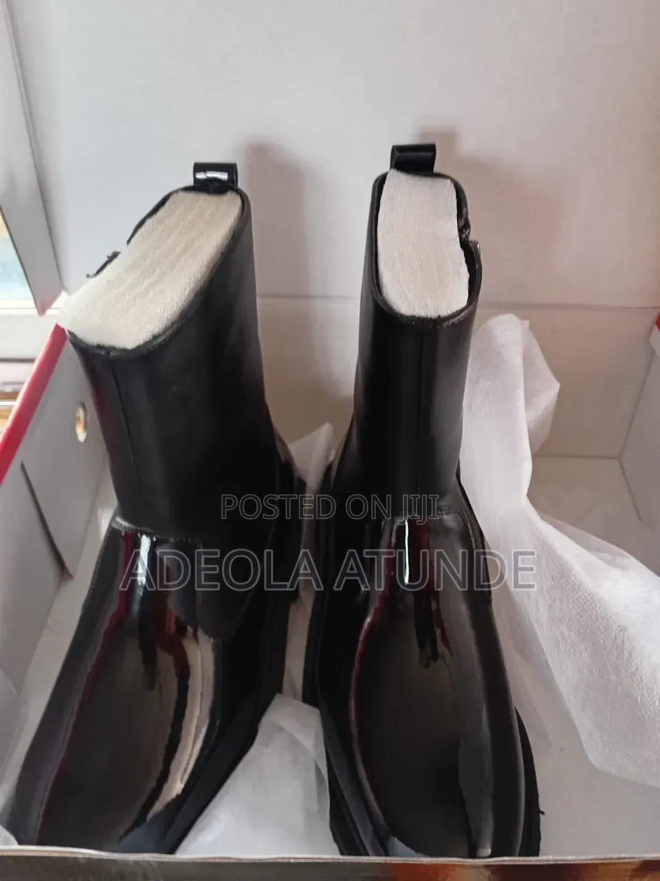 Officer Wetlook Shoe
