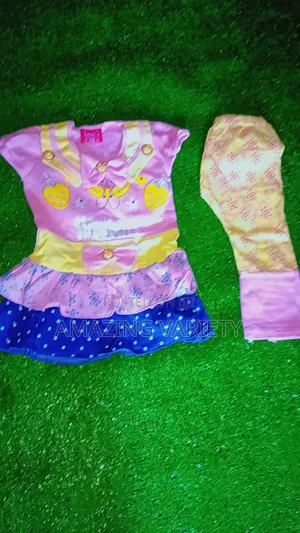 Two Piece Angel Strawberry Set Babies Infant Dress