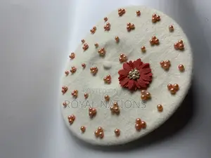 White Stylish Beret