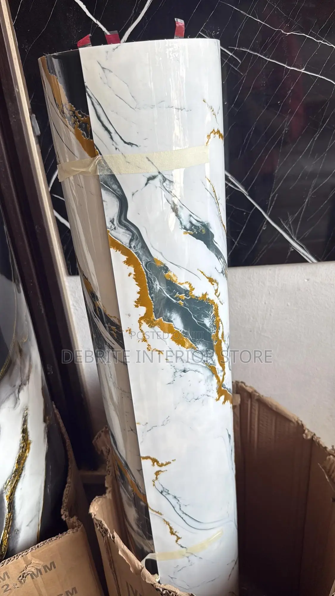 PVC Marble Sticker