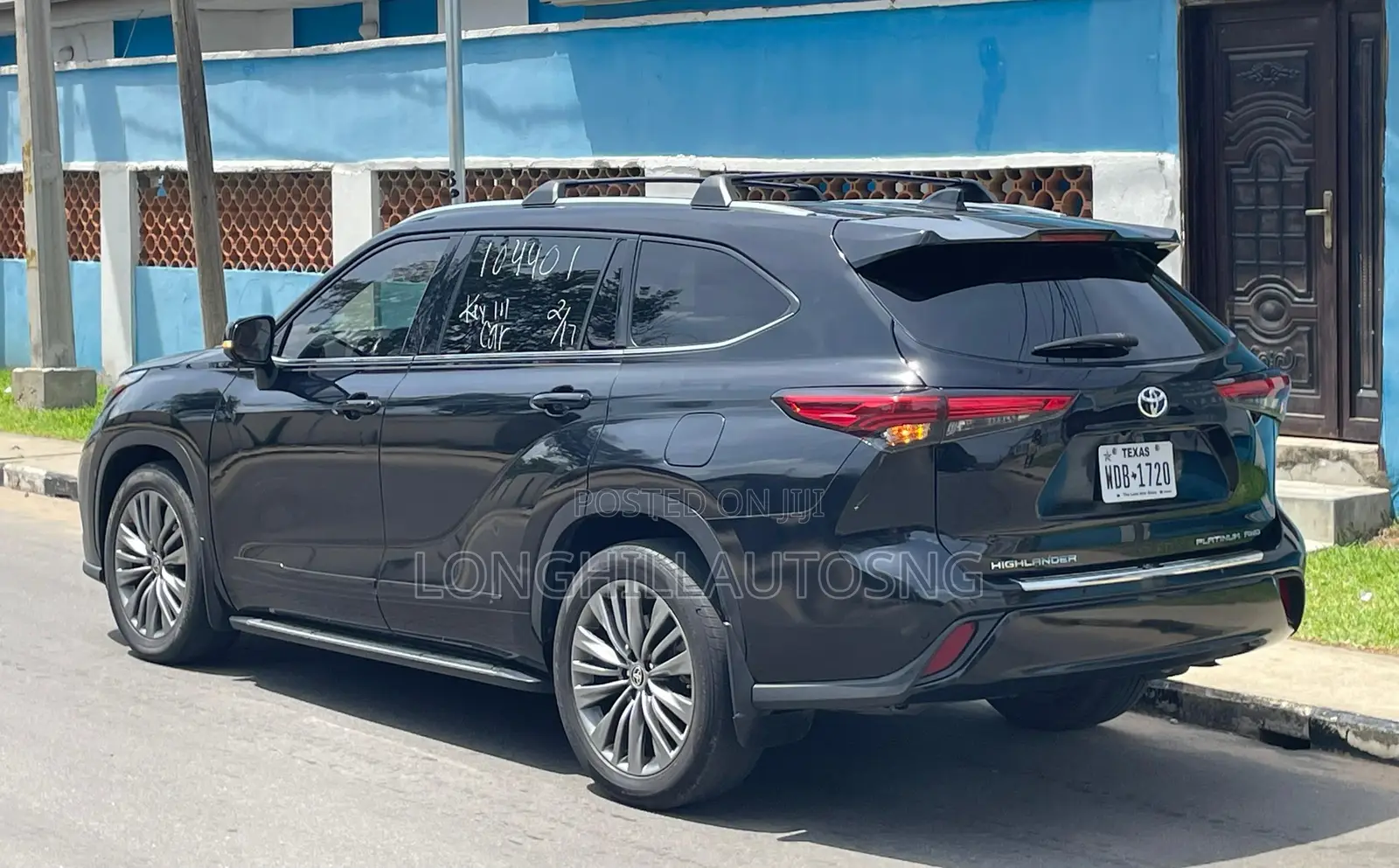 Toyota Highlander Platinum 2021 Black