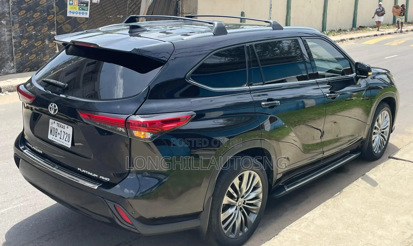 Toyota Highlander Platinum 2021 Black
