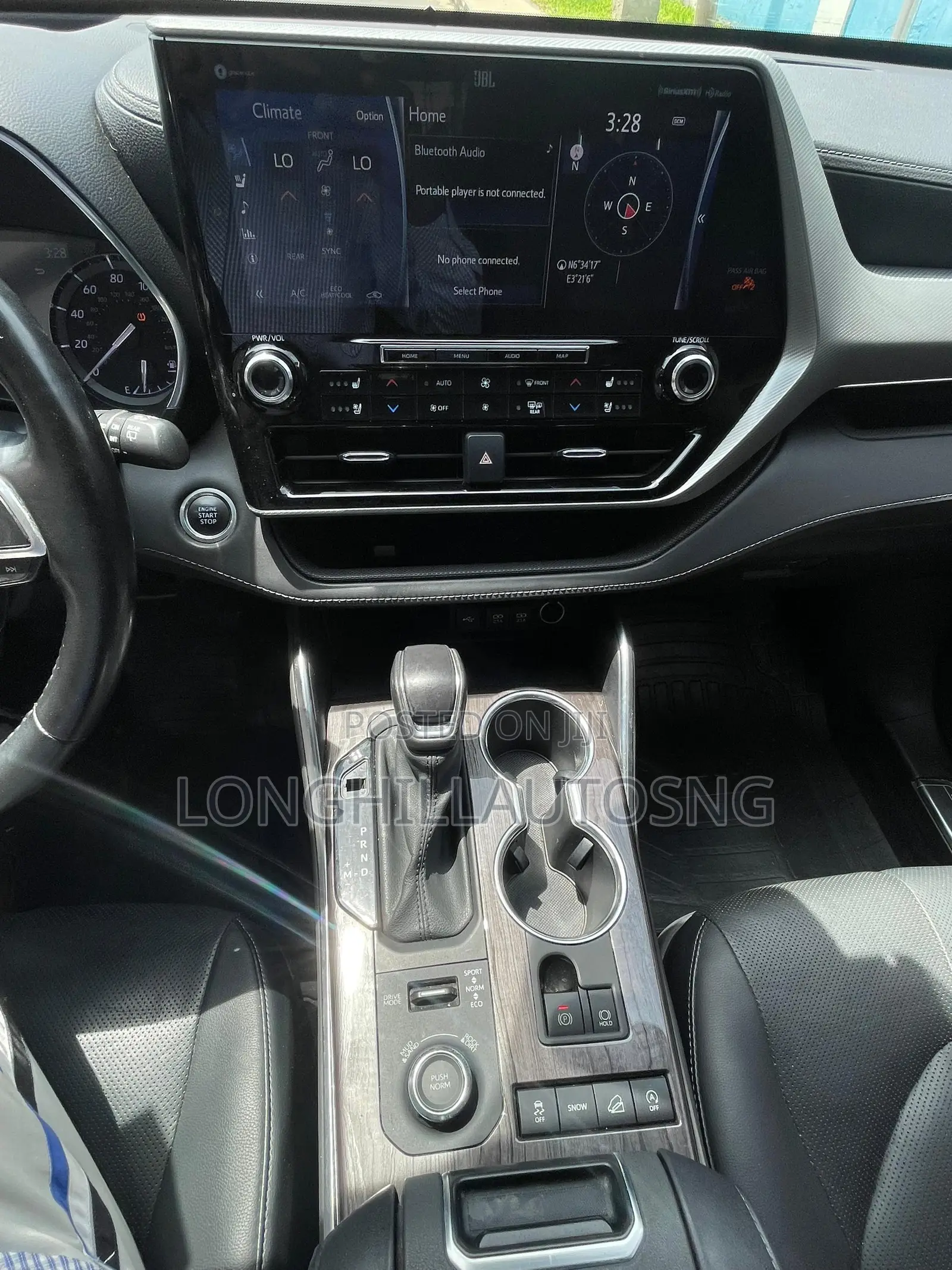 Toyota Highlander Platinum 2021 Black