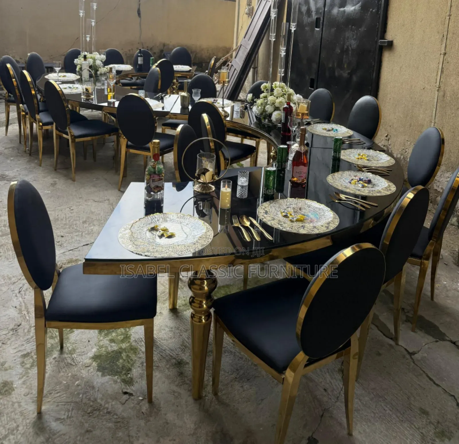 Luxury Vip Event Table Available Now by 24 Seaters. 4 in 1 Imported