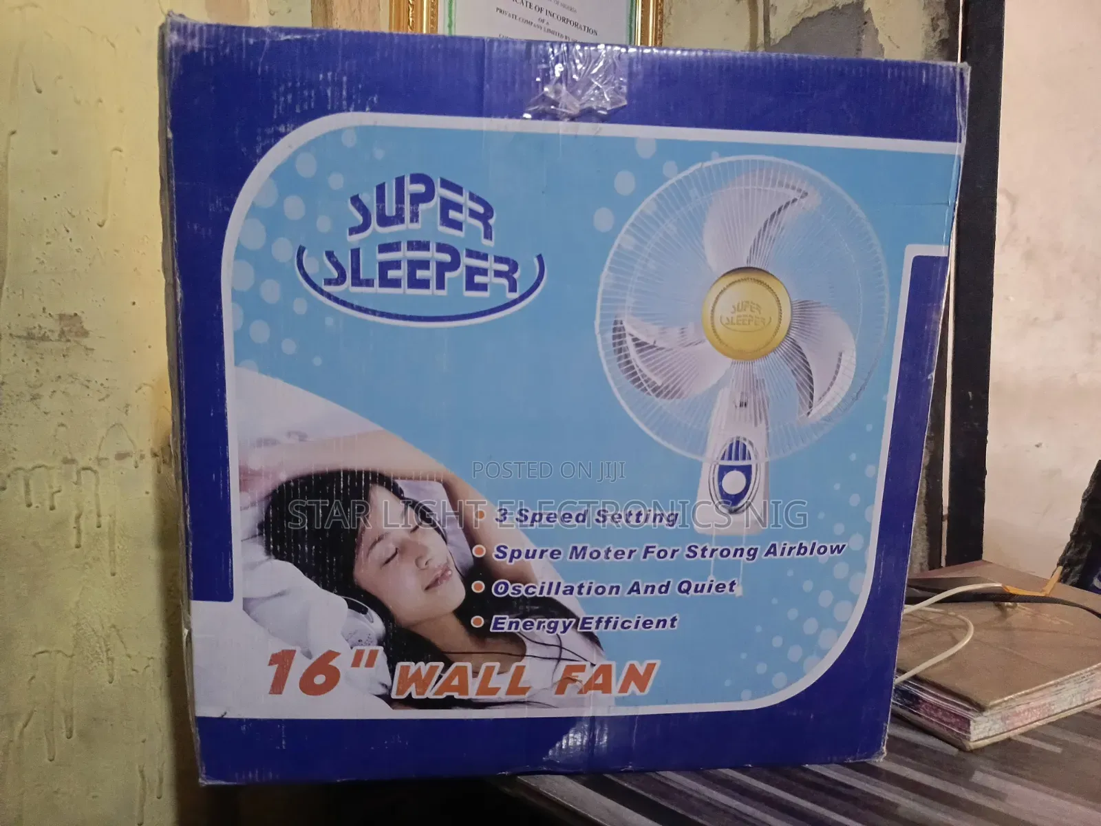 Wall Fan 16 Inches