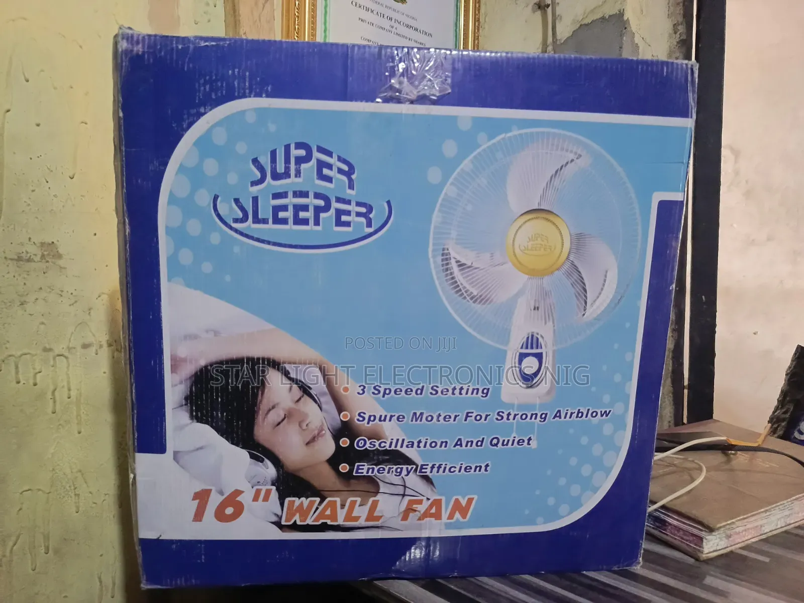 Wall Fan 16 Inches