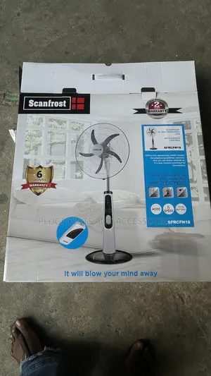 18” Scanfrost Rechargeable Fan