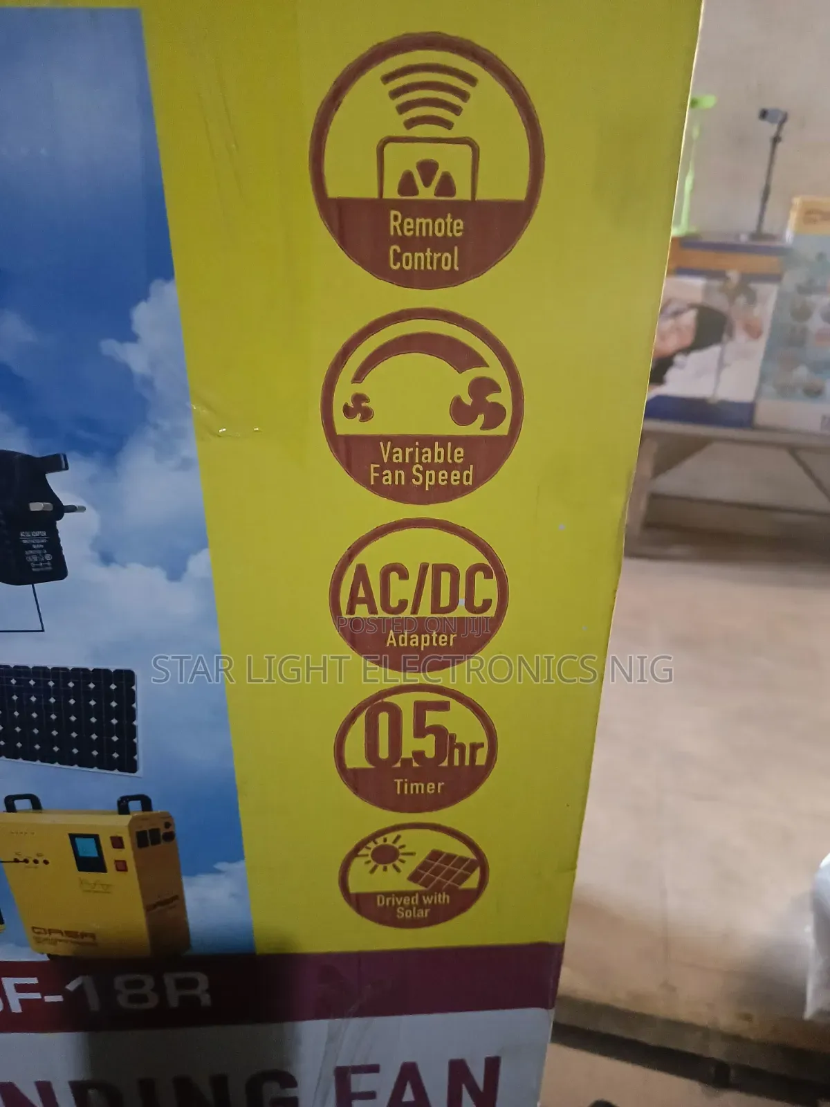 5 Blades Acdc Qasa Fan