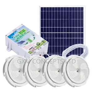 Ultra Bright Portable Solar Home Lighting System Kit – 4 Led Bulbs