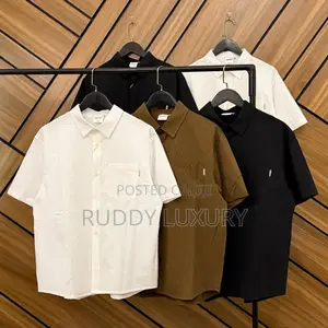 High-Quality Short Sleeve Button Shirt