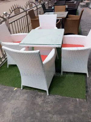 Garden Chairs and Table by 4-Seater