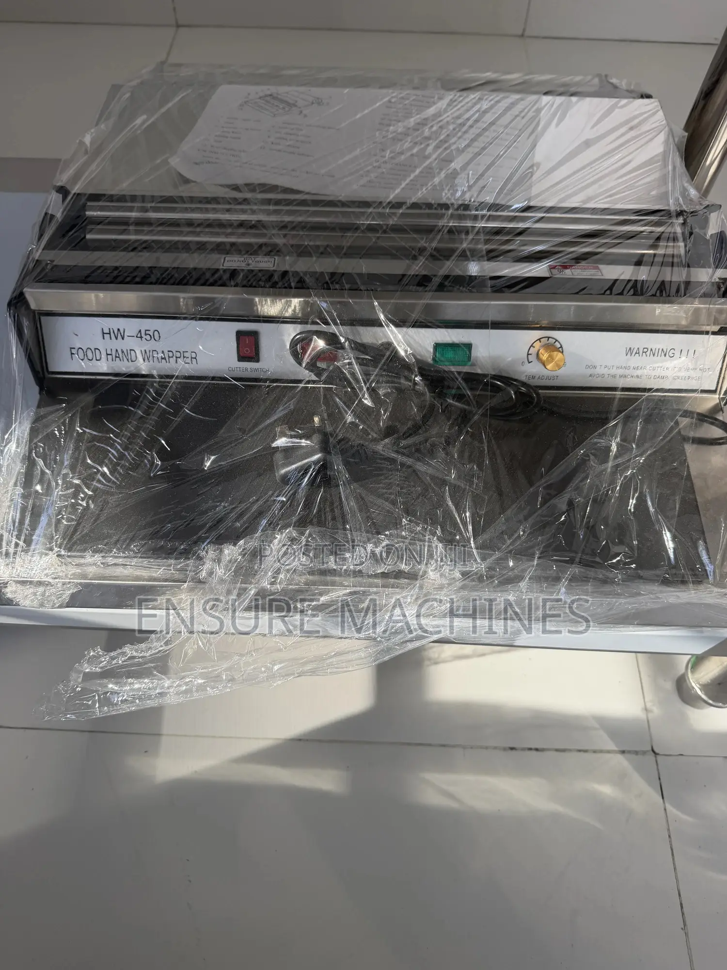 Hand Wrapping Machine - Food Hand Wrapping Machine