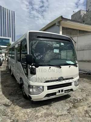 New Toyota Coaster 2025 White